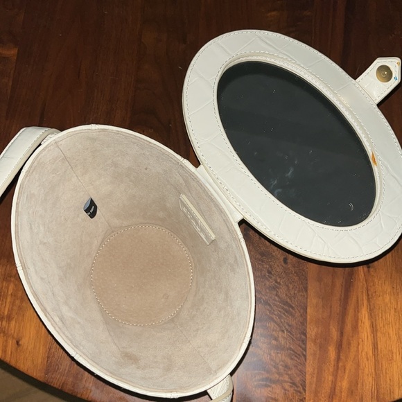 Staud Alice Croc-Embossed Leather Bag - Picture 8 of 10